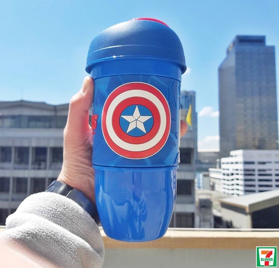 แก้วคอล AVENGERS Captain America