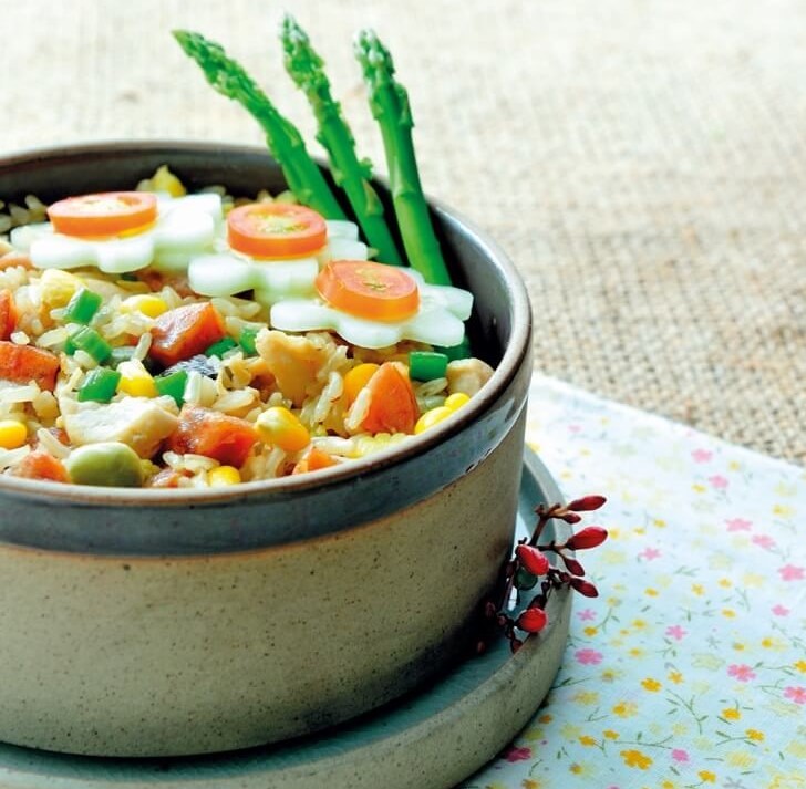 ข้าวกล้องอบทรงเครื่อง