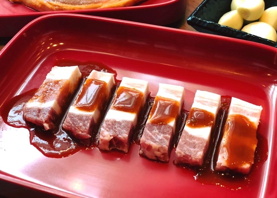 หมูสามชั้นระดับพรีเมี่ยม