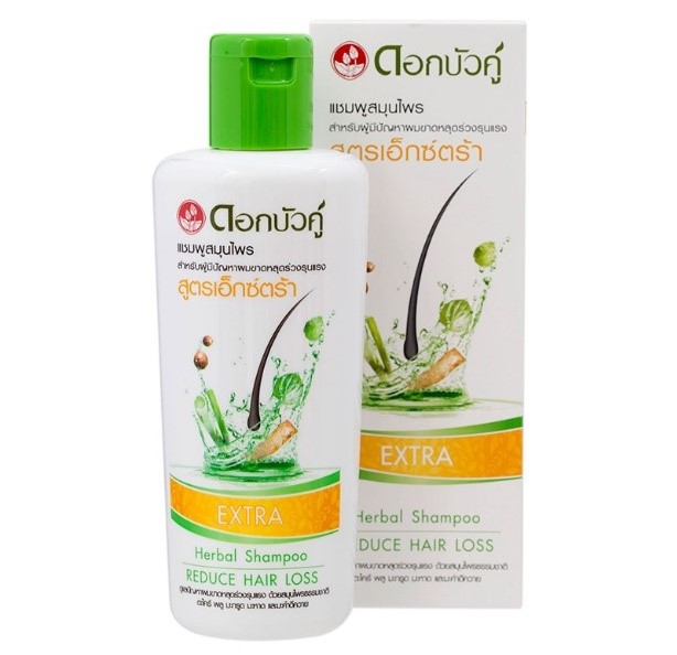 ดอกบัวคู่ Extra Herbal Shampoo