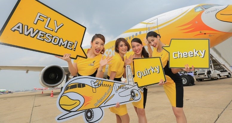 ตั๋วของ Nokscoot มีให้เลือก 4 แบบ