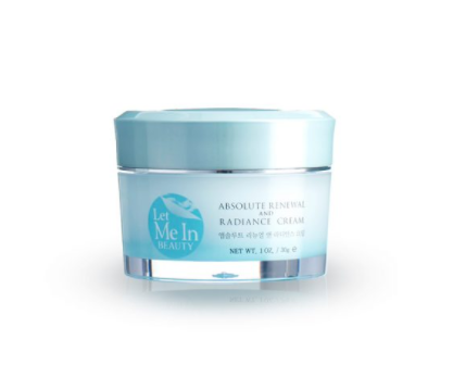 Let Me In BEAUTY Absolute Renewal And Radiance Cream