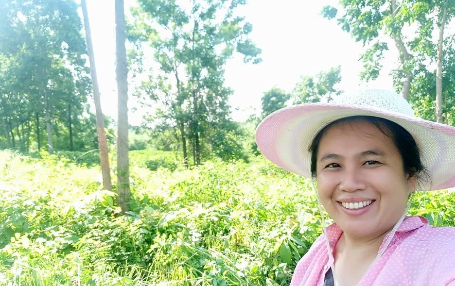 คุณวันเพ็ญ นิสภวาณิชย์ เจ้าของไร่สบายจิต