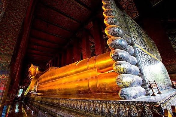 พระนอน วัดโพธิ์ กรุงเทพ
