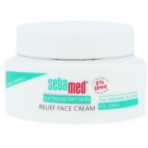 Sebamed Extreme dry skin relief face cream 5% Uria