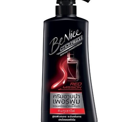 Benice Men Active Perfume Shower Cream สูตรหินภูเขาไฟ