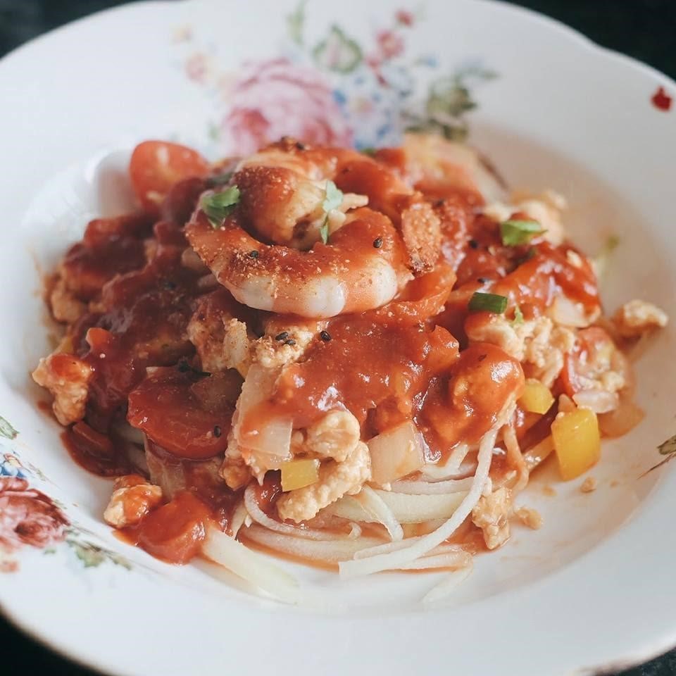19 สปาเก็ตตี้เส้นซูกินี