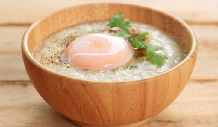 2-โจ๊กข้าวโอ๊ตใส่ไข่